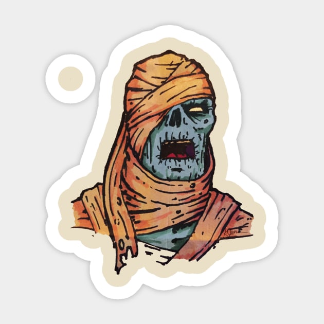 The MUMMY!!! Sticker by FZKilla